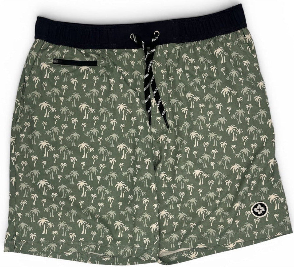 Sage Palm Tree Nomad Short V3