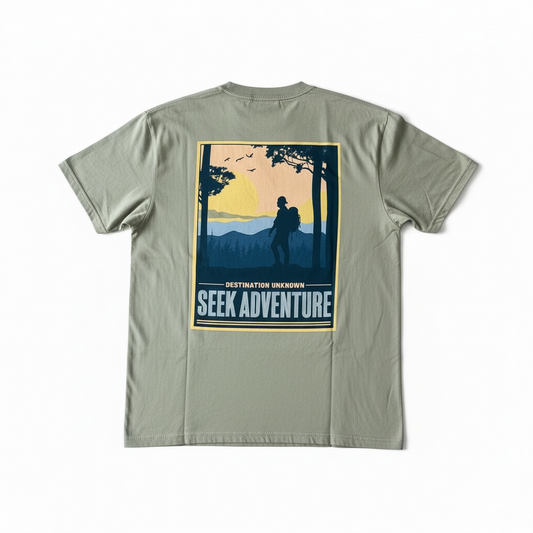 Sandstone Wash Seek Adventure Graphic T