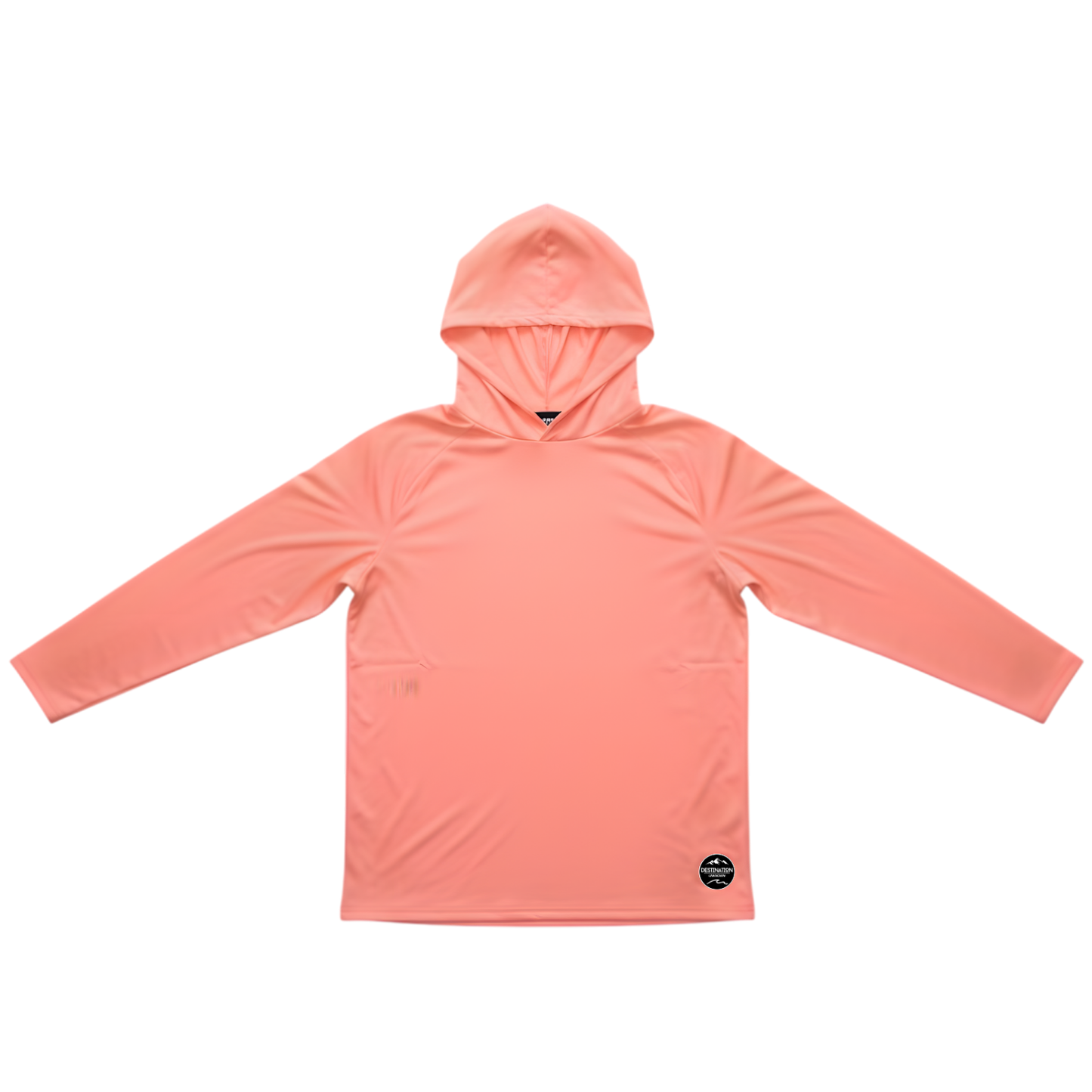 Salmon PolyPro Lightweight Hoodie