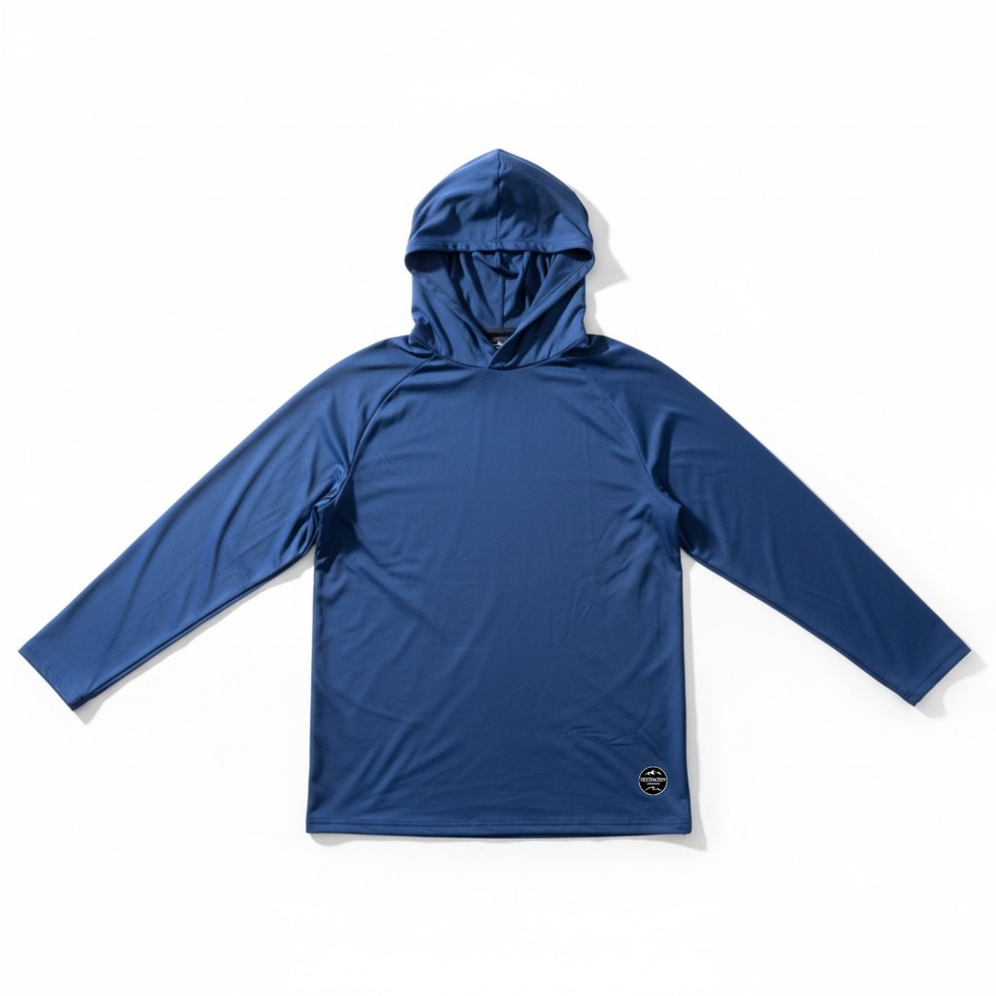 Navy Blue PolyPro Lightweight Hoodie