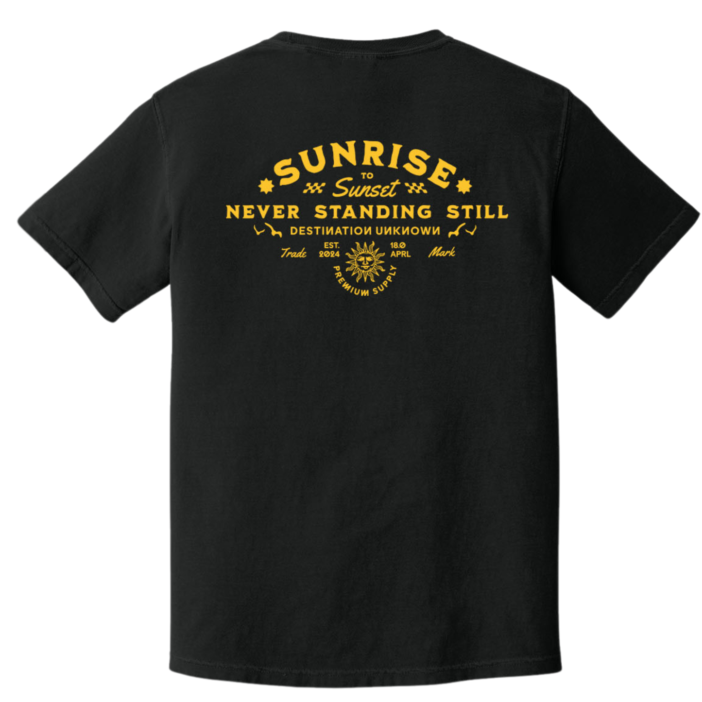 Black Sunrise Sunset