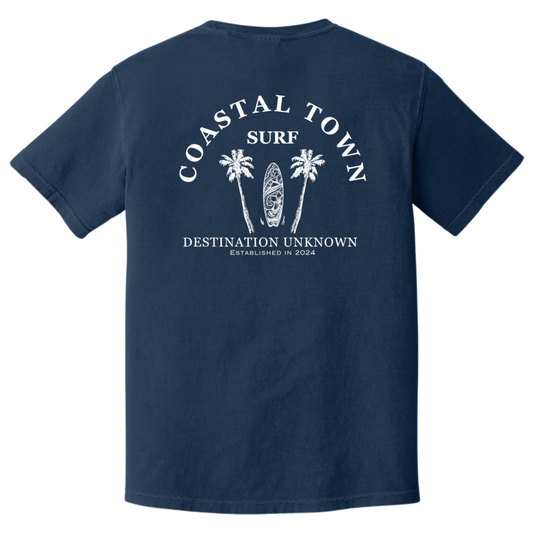 Navy Costal Town Surf